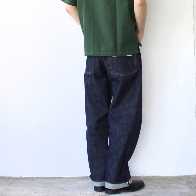 Orgueil 14oz本藍デニムワイドトラウザー / Tailor Jeans Wide Straight OR-102　（ONE WASH） | ORGUEIL | 02