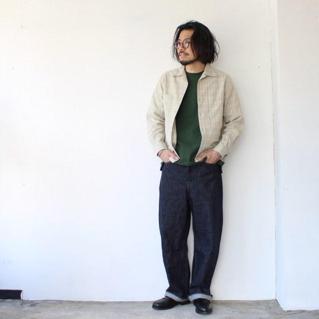 Orgueil 14oz本藍デニムワイドトラウザー / Tailor Jeans Wide Straight OR-102　（ONE WASH） | ORGUEIL | 05