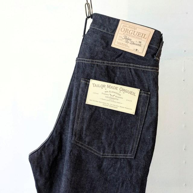Orgueil 14oz本藍デニムワイドトラウザー / Tailor Jeans Wide Straight OR-102　（ONE WASH） | ORGUEIL | 06
