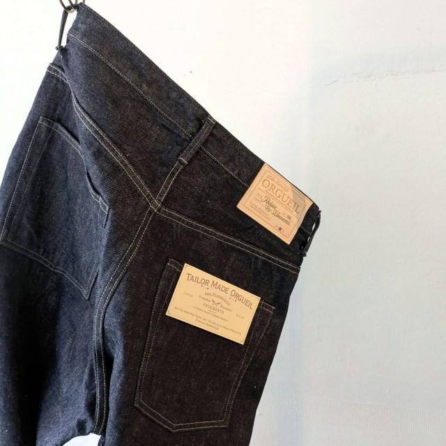 Orgueil 14oz本藍デニムワイドトラウザー / Tailor Jeans Wide Straight OR-102　（ONE WASH） | ORGUEIL | 11