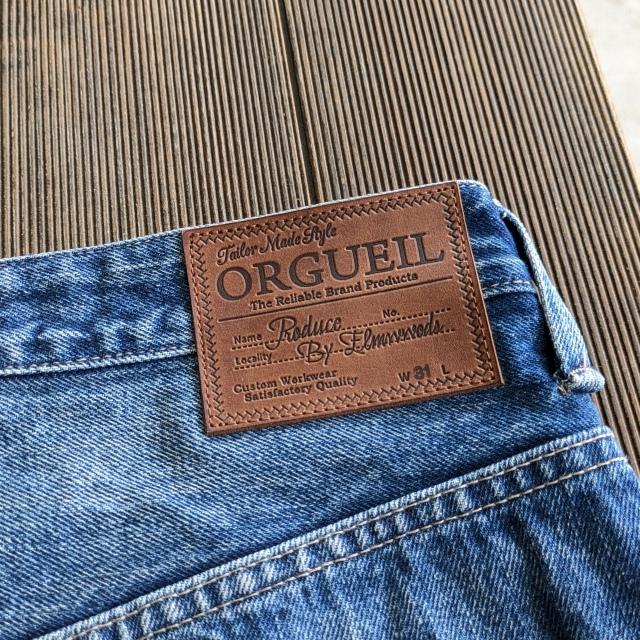 Orgueil テーラージーンズワイドストレート / Tailor Jeans Wide Straight OR-102U　（Used-wash） | ORGUEIL | 08