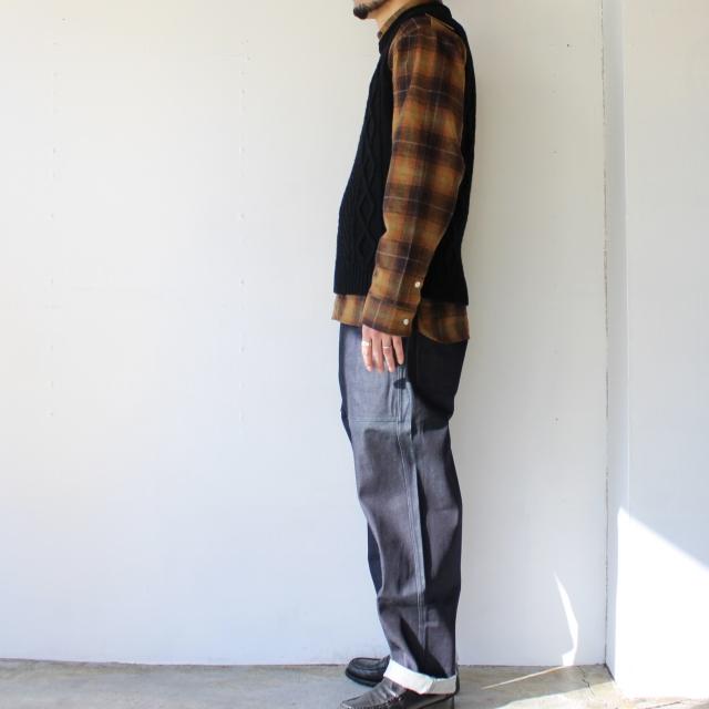 ORGUEIL（オルゲイユ） 【15%OFF】Orgueil ケーブルニットベスト Cable