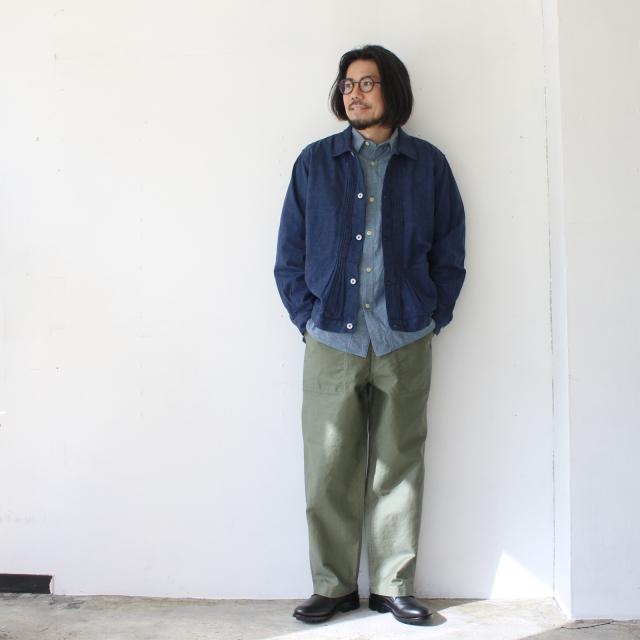 15%OFF】Orgueil デニムブラウスジャケット Denim blouse jacket / OR  