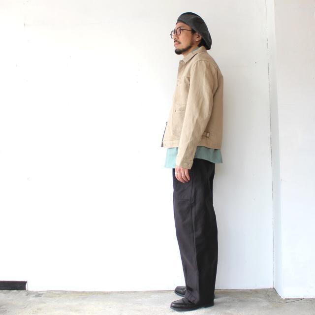 Orgueil カラーデニムワークジャケット Color denim work jacket / OR-4334　（Beige） | ORGUEIL | 11