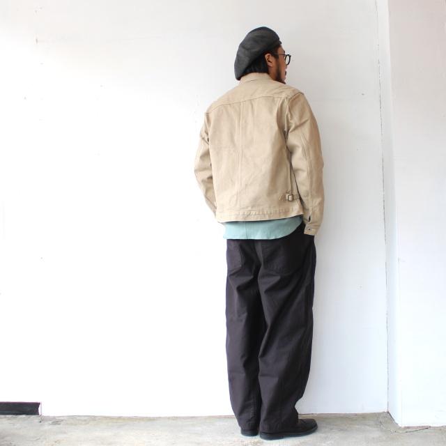 Orgueil カラーデニムワークジャケット Color denim work jacket / OR-4334　（Beige） | ORGUEIL | 16