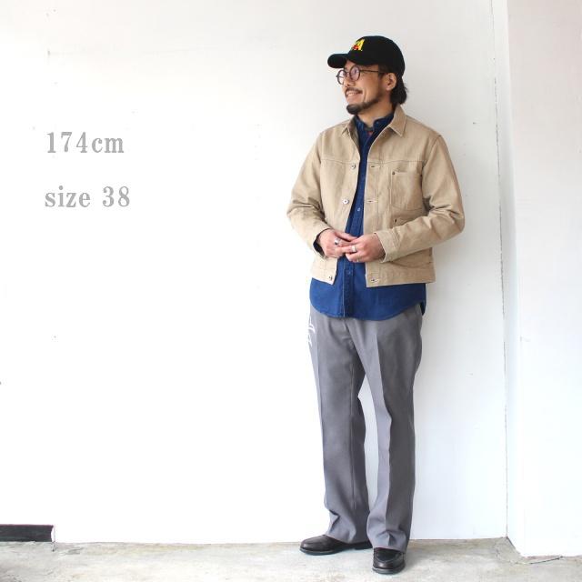 Orgueil カラーデニムワークジャケット Color denim work jacket / OR-4334　（Beige） | ORGUEIL | 19