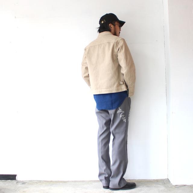 Orgueil カラーデニムワークジャケット Color denim work jacket / OR-4334　（Beige） | ORGUEIL | 20