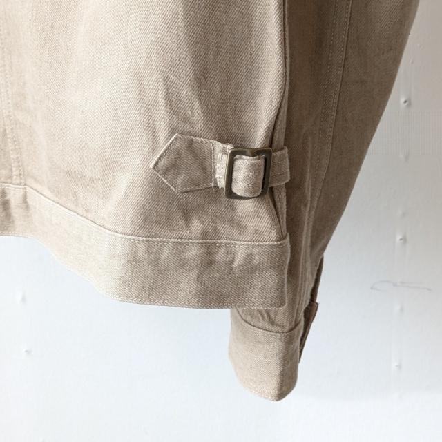 Orgueil カラーデニムワークジャケット Color denim work jacket / OR-4334　（Beige） | ORGUEIL | 09