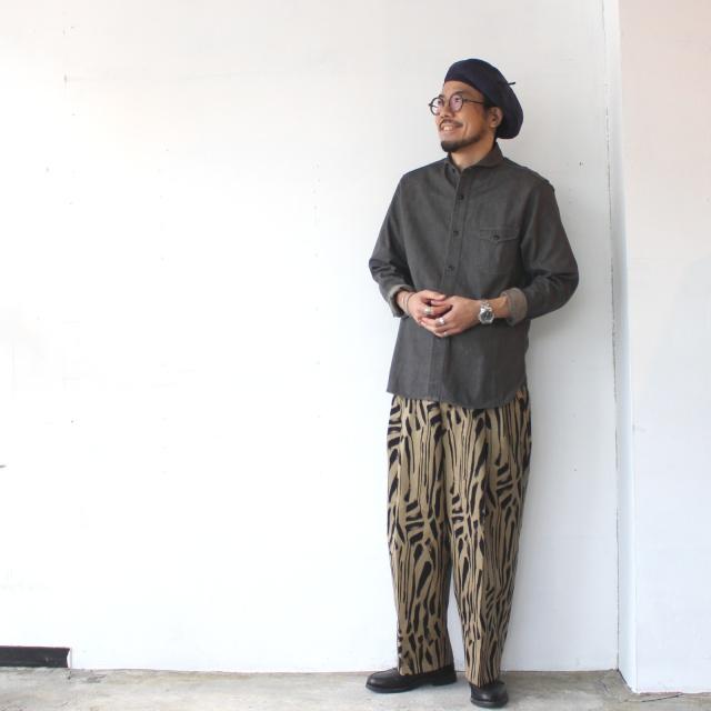 Orgueil 7ozデニムショールカラーシャツ 7oz Denim Shawl Collar Shirt / OR-5107　（Gray） | ORGUEIL | 12