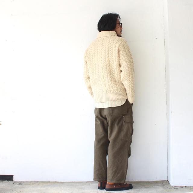 Orgueil アランショールニット Aran Sweater / OR-9108 | ORGUEIL | 03