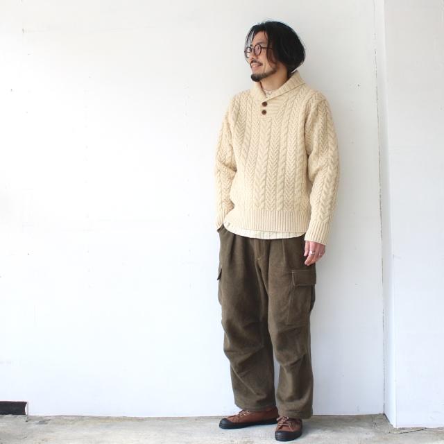 ORGUEIL（オルゲイユ） アランショールニット Aran Sweater / OR-9108