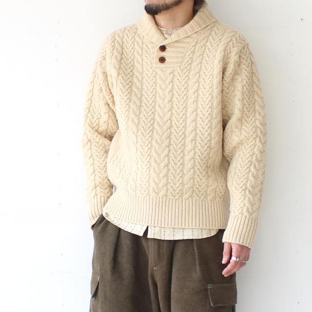 Orgueil アランショールニット Aran Sweater / OR-9108 | ORGUEIL | 05