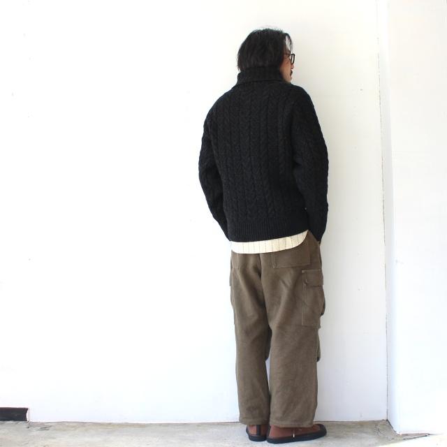 ORGUEIL アランニット ORGUEIL（オルゲイユ） アランニット セーター ウール100% Aran