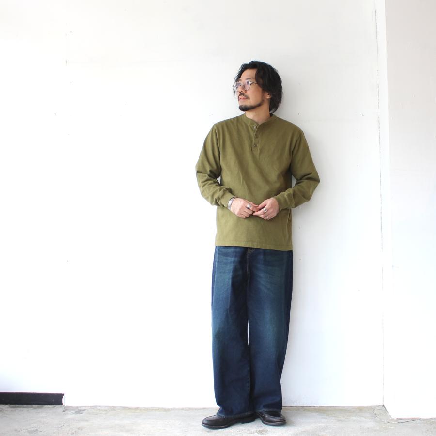 Orgueil ラフィー天竺ヘンリーネックロングスリーブTee　Henry-neck Long Sleeve Tee / OR-9115 | ORGUEIL | 13