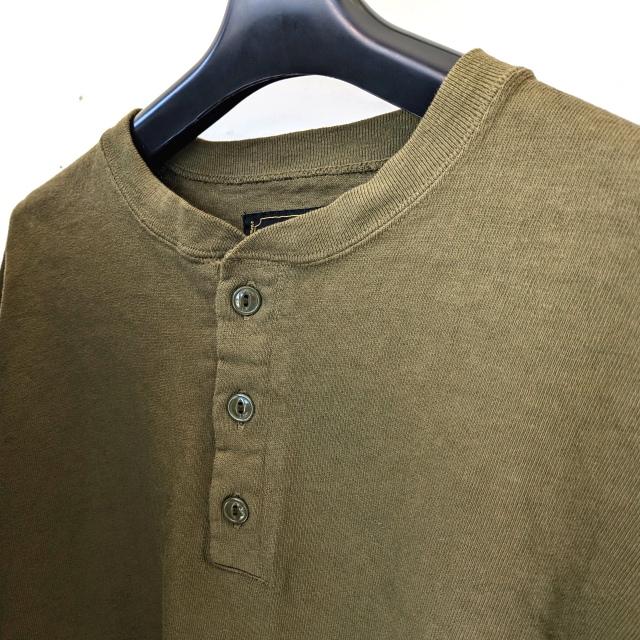 Orgueil ラフィー天竺ヘンリーネックロングスリーブTee　Henry-neck Long Sleeve Tee / OR-9115 | ORGUEIL | 04