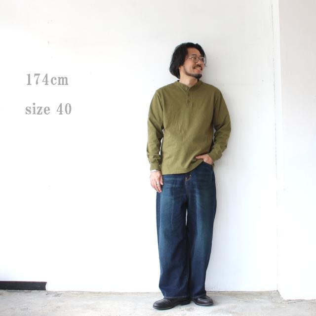 Orgueil ラフィー天竺ヘンリーネックロングスリーブTee　Henry-neck Long Sleeve Tee / OR-9115 | ORGUEIL | 09