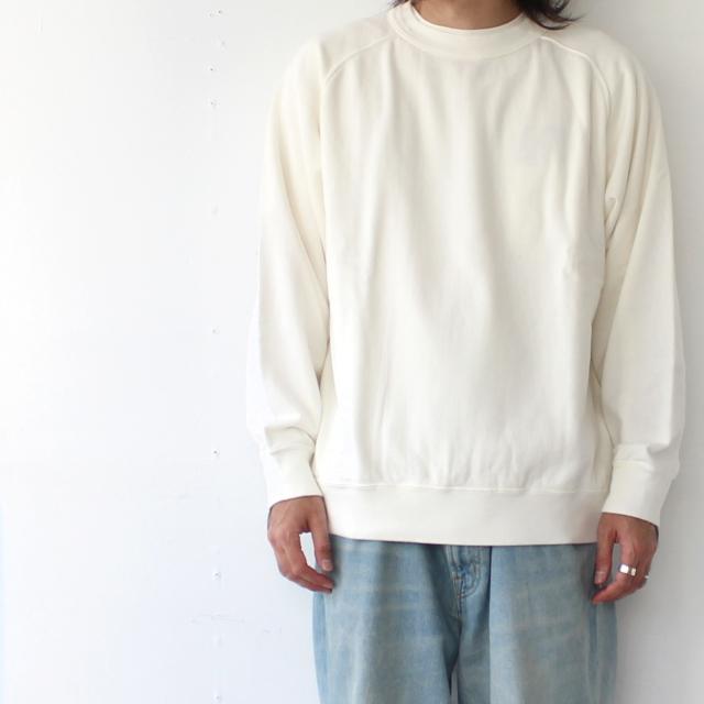 【20%OFF】Siora Siora コットンウールスウェットプルオーバー Cotton wool french terry pullover 20%OFF】Siora コットンウール裏毛スウェットクルー Cotton wool