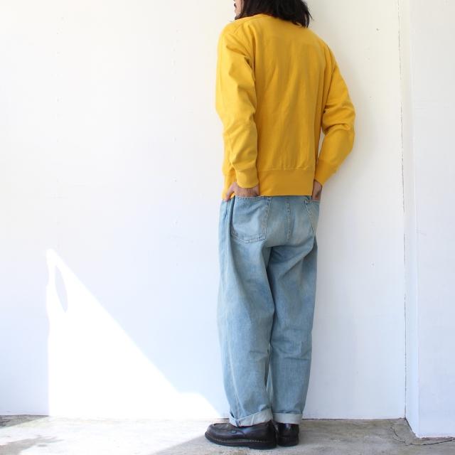 【20%OFF】Siora 丸編みヘビーウェイトクルー Fleece machine reverse crewneck |  | 07