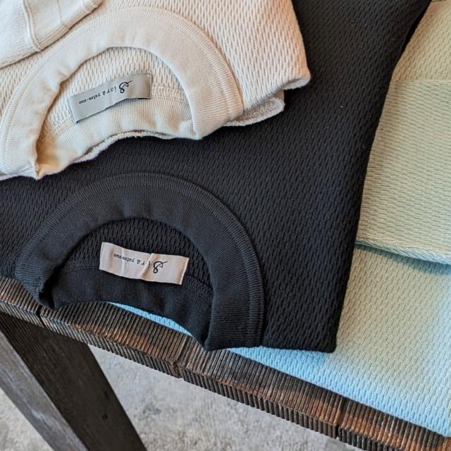 【20%OFF】Siora ラウンドヘムヘビーサーマルプルオーバー Heavy Thermal Round Hem Pullover |  | 01