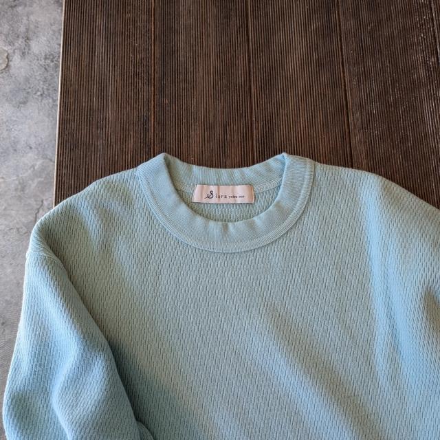 【20%OFF】Siora ラウンドヘムヘビーサーマルプルオーバー Heavy Thermal Round Hem Pullover |  | 02