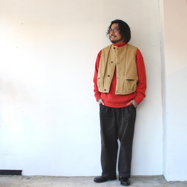 Siora 裏起毛畦編みハイネックコットンニット Brushed rib stitch high collar knit |  | 10