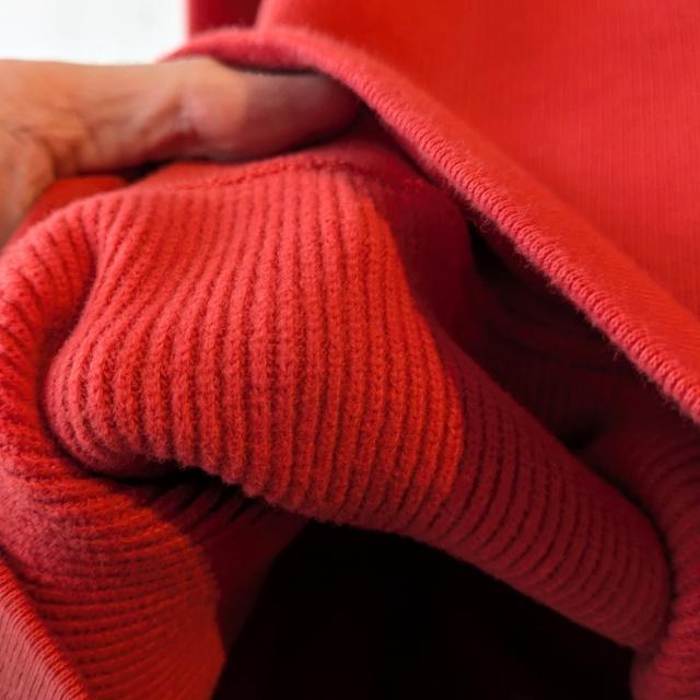 Siora 裏起毛畦編みハイネックコットンニット Brushed rib stitch high collar knit |  | 19