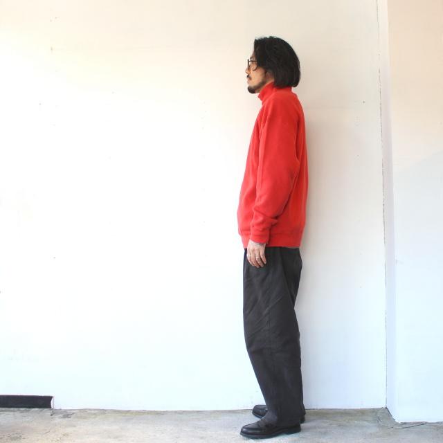 Siora 裏起毛畦編みハイネックコットンニット Brushed rib stitch high collar knit |  | 08