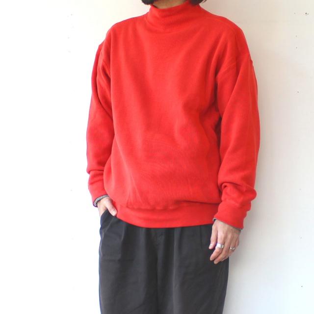 Siora 裏起毛畦編みハイネックコットンニット Brushed rib stitch high collar knit |  | 06