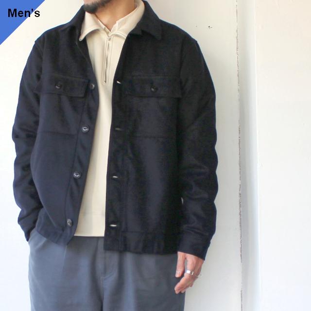 Yarmo Yarmouth Oilskins ウールメルトンドライバーズジャケット