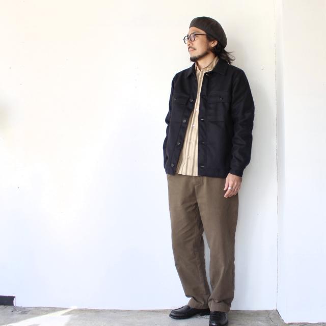 yarmouth oilskins ドライバーズジャケット Yarmouth Oilskins / drivers jacket Navy(なす紺) - YouTube