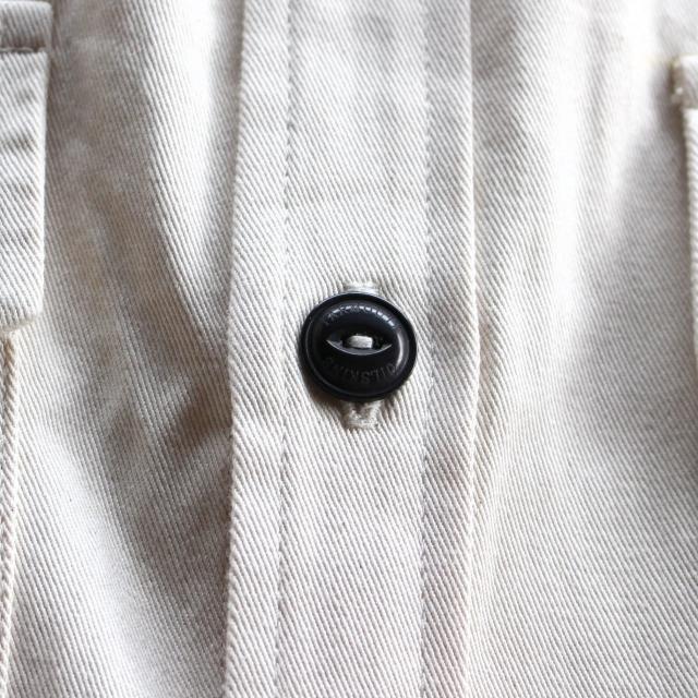 Yarmouth Oilskins コットンツイルラウンドカラージャケット THE MARITIME OVERSHIRT JACKET　（Natural） | Yarmo | 17