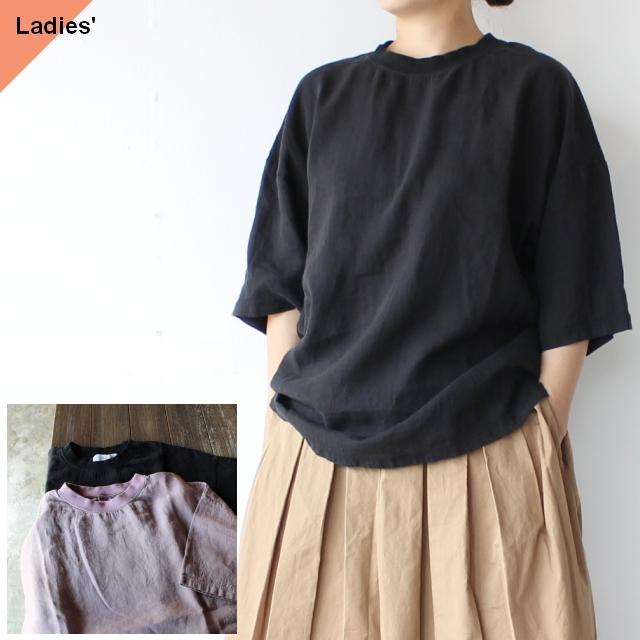 【20%OFF】SETTO　リネン布帛Tシャツ ASA-T　SSS1002L22