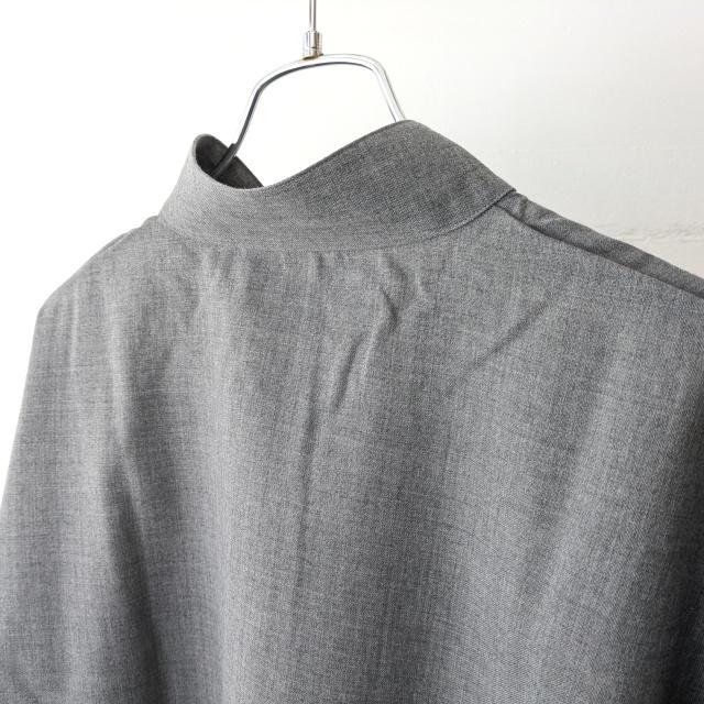 SETTO サマーウールオカケシャツ OKKAKE SHIRT　（Gray） | SETTO | 09