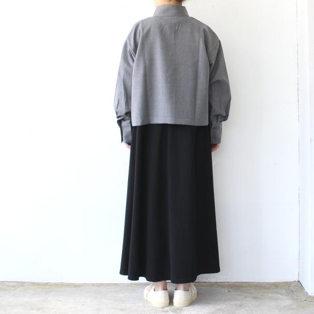 SETTO サマーウールオカケシャツ OKKAKE SHIRT　（Gray） | SETTO | 03