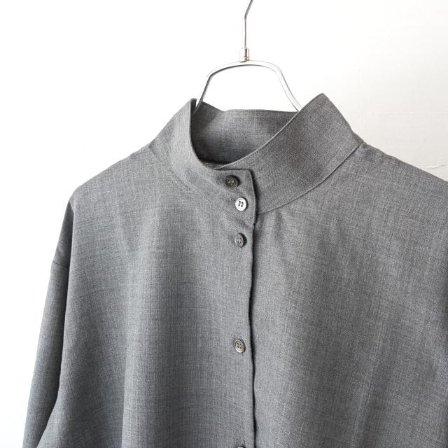 SETTO サマーウールオカケシャツ OKKAKE SHIRT　（Gray） | SETTO | 08