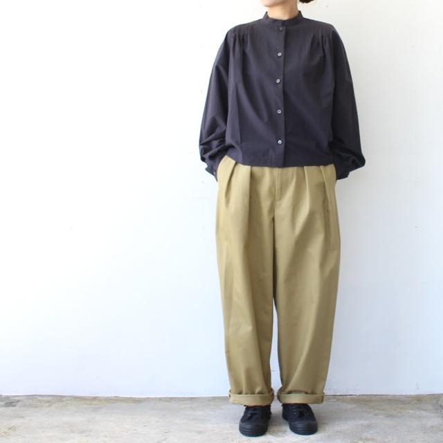 SETTO ワッシャーブロードプリーツシャツ / PLEATS SHIRT | SETTO | 14