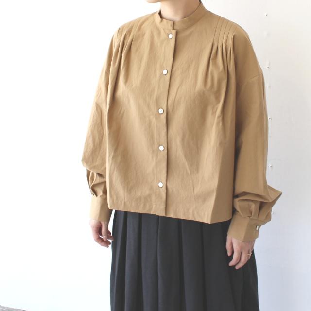 SETTO ワッシャーブロードプリーツシャツ / PLEATS SHIRT | SETTO | 01