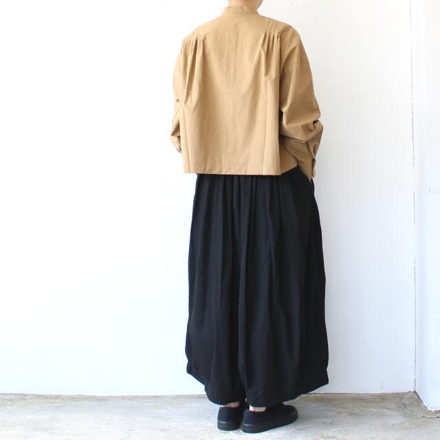 SETTO ワッシャーブロードプリーツシャツ / PLEATS SHIRT | SETTO | 06