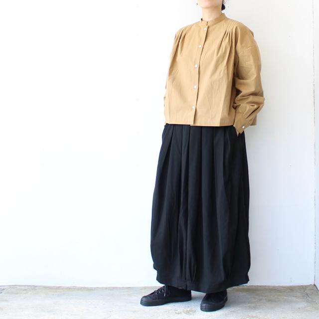 SETTO ワッシャーブロードプリーツシャツ / PLEATS SHIRT | SETTO | 07