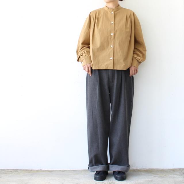 SETTO ワッシャーブロードプリーツシャツ / PLEATS SHIRT | SETTO | 09