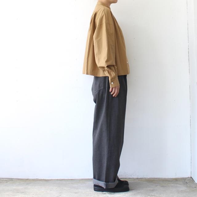 SETTO ワッシャーブロードプリーツシャツ / PLEATS SHIRT | SETTO | 10