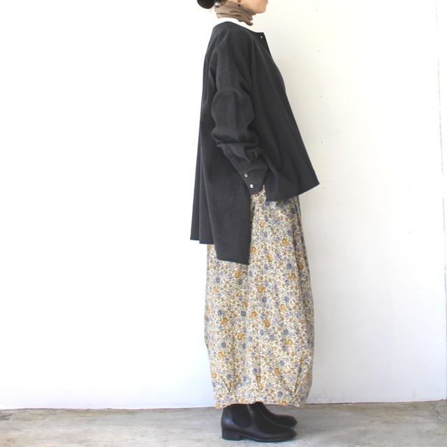 SETTO ウールモダールギャバクレリックバンドカラーシャツ / CLE SHIRT / STLS600 | SETTO | 13