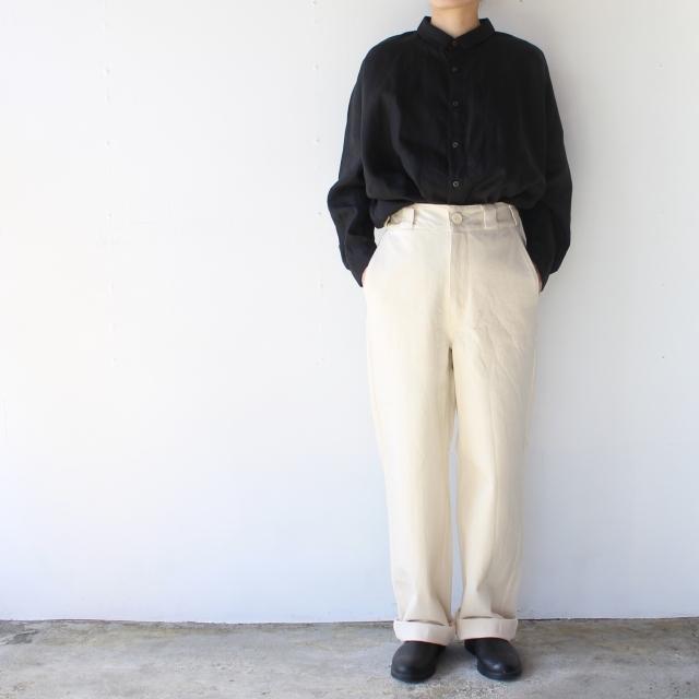 【20%OFF】THE HINOKI オーガニックコットンナチュラルデニムトラウザー OG cotton natural denim pants TH22S-8 | THE HINOKI | 13