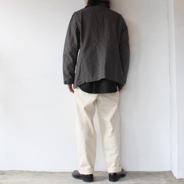 【20%OFF】THE HINOKI オーガニックコットンナチュラルデニムトラウザー OG cotton natural denim pants TH22S-8 | THE HINOKI | 08