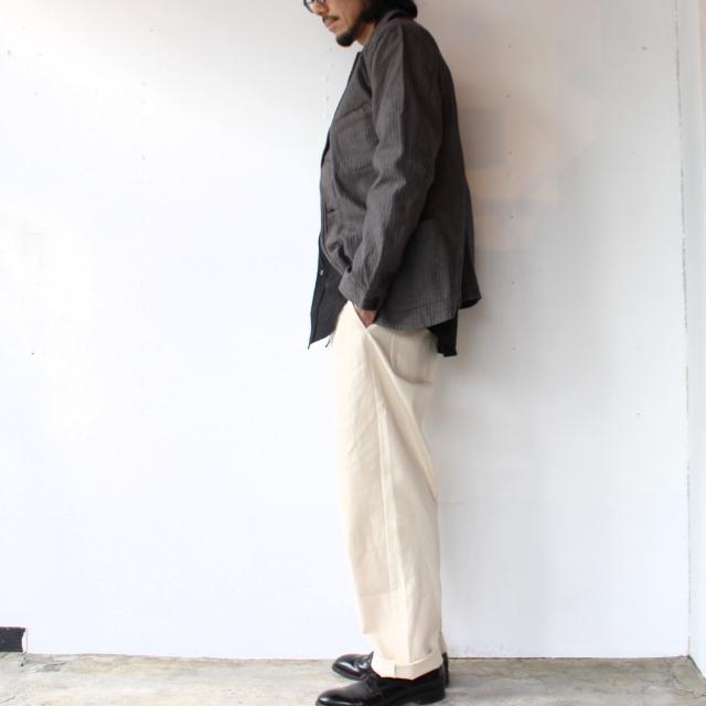 【20%OFF】THE HINOKI オーガニックコットンナチュラルデニムトラウザー OG cotton natural denim pants TH22S-8 | THE HINOKI | 07