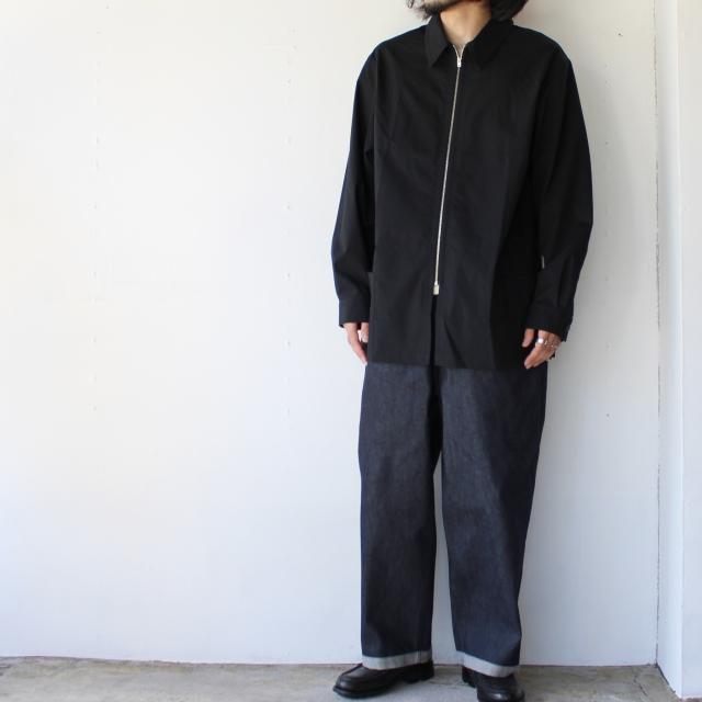 THE HINOKI（ザ ヒノキ） オーガニックコットンポプリンZIPシャツ OG