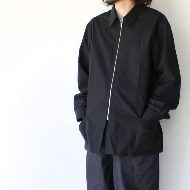 THE HINOKI（ザ ヒノキ） オーガニックコットンポプリンZIPシャツ OG