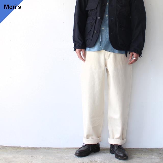 THE HINOKI メンズ オーガニックコットンナチュラルデニムパンツ OG 