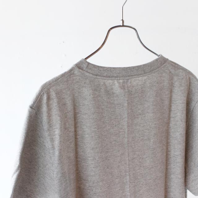 USA Cotton Fabric Pocket Tee　MADE IN JAPAN ホワイト 杢グレー |  | 10