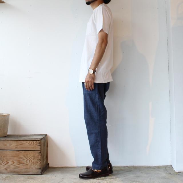 USA Cotton Fabric Pocket Tee　MADE IN JAPAN ホワイト 杢グレー |  | 12